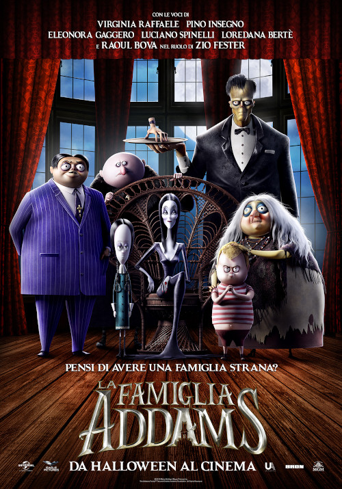 Poster del film La Famiglia Addams