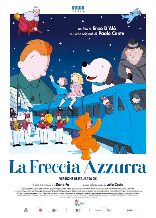 Poster del film La freccia azzurra