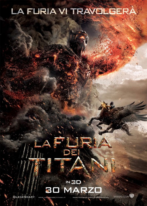 Poster del film La furia dei titani