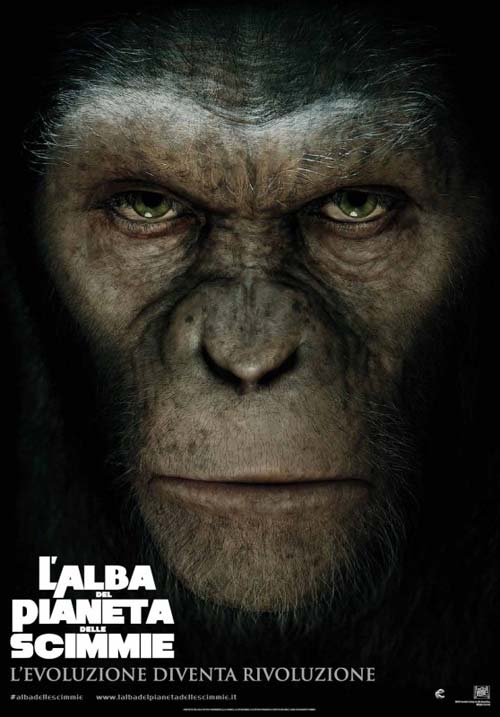 Poster del film L'alba del pianeta delle scimmie