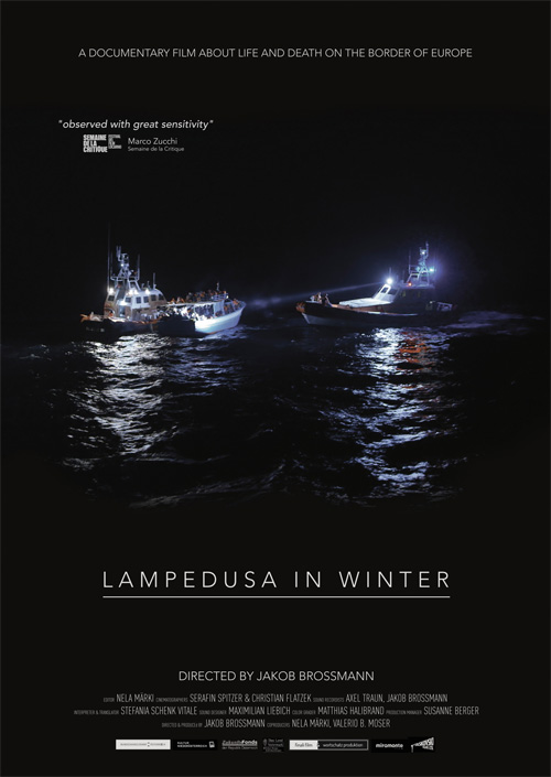 Poster del film Lampedusa d'inverno