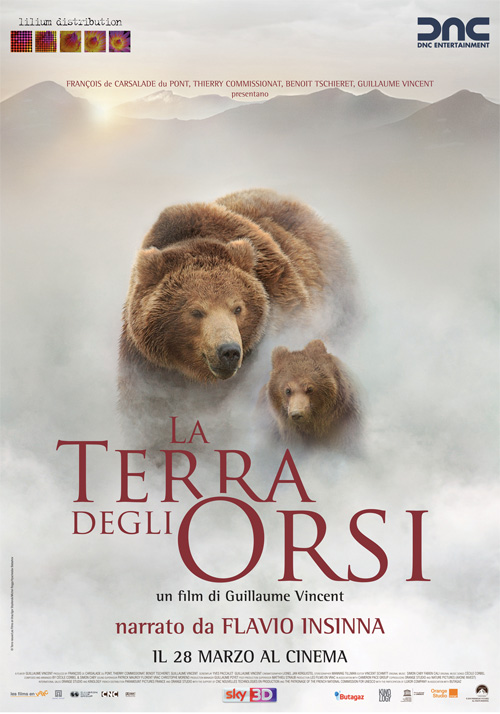 Poster del film La terra degli orsi