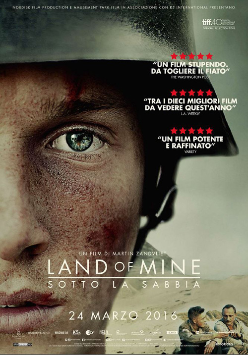 Poster del film Land Of Mine - Sotto La Sabbia