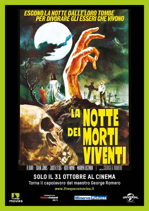 Poster del film La notte dei morti viventi