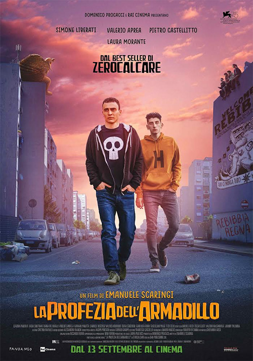 Poster del film La profezia dell'armadillo