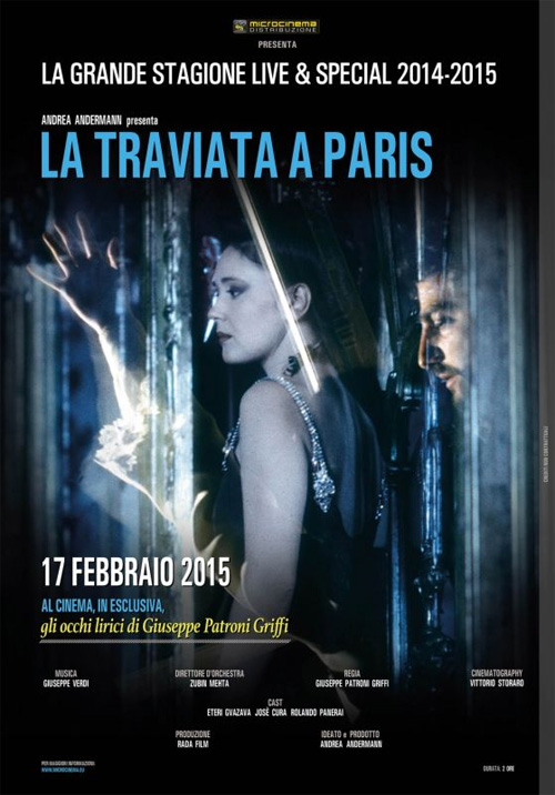 Poster del film La Traviata a Paris