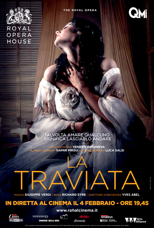 Poster del film La traviata - Royal Opera House