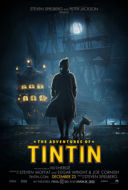 Poster del film Le avventure di Tintin: il segreto dell'unicorno