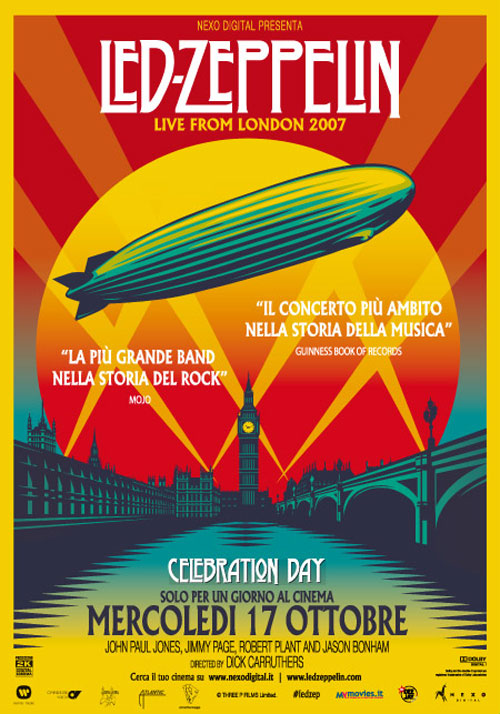 Poster del film Led Zeppelin: Celebration Day