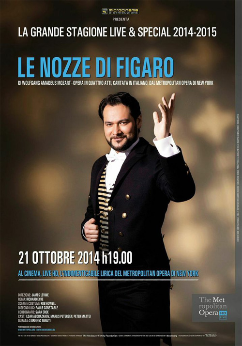 Poster del film Le nozze di Figaro