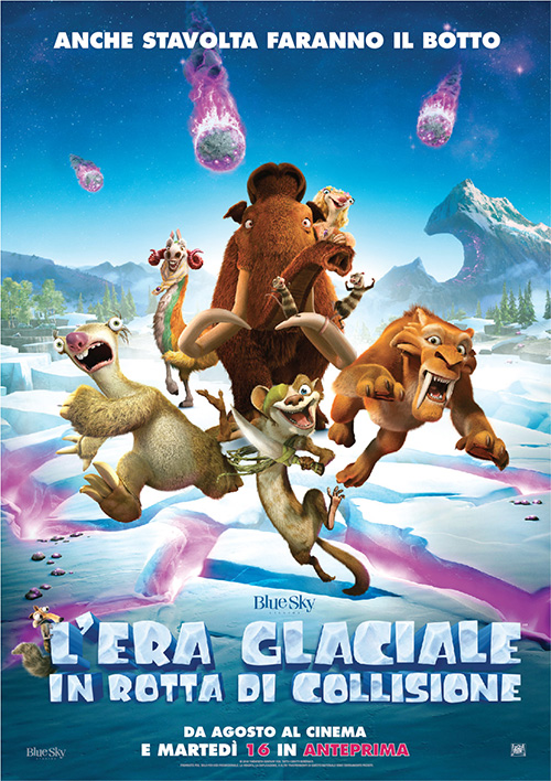 Poster del film L'era glaciale: In rotta di collisione