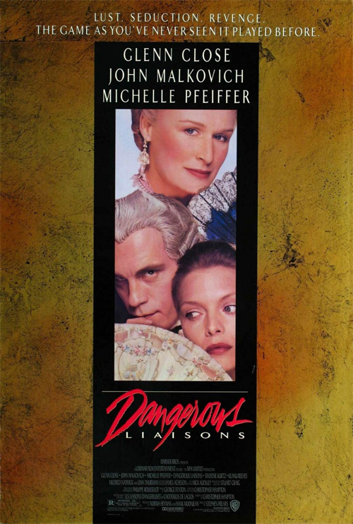 Poster del film Le relazioni pericolose