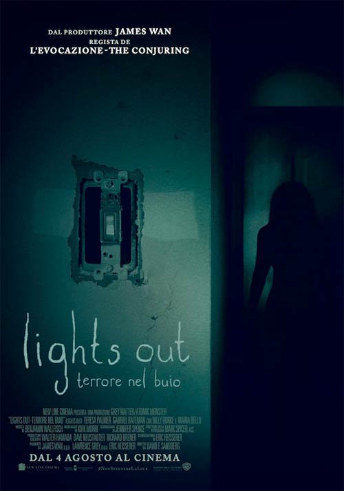 Poster del film Lights Out - Terrore Nel Buio