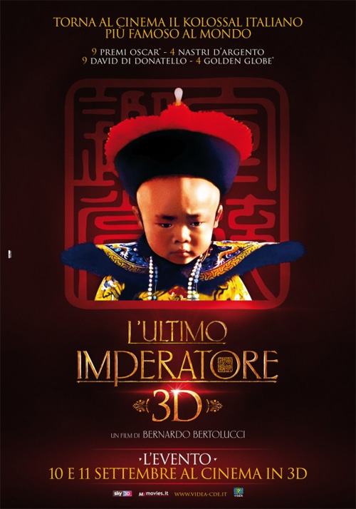 Poster del film L'ultimo imperatore 3D