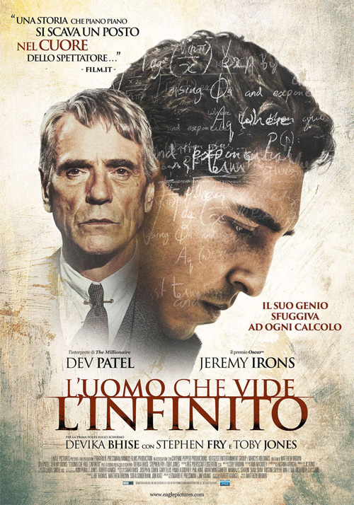 Poster del film L'uomo che vide l'infinito