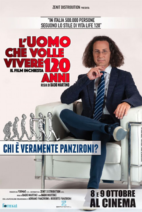 Poster del film L'uomo che volle vivere 120 anni