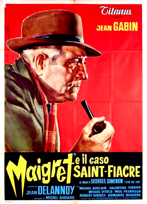 Poster del film Maigret e il caso Saint Fiacre