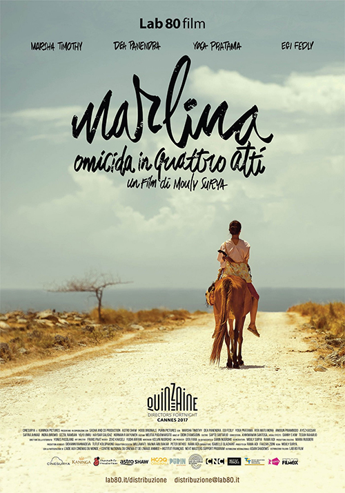 Poster del film Marlina, omicida in quattro atti