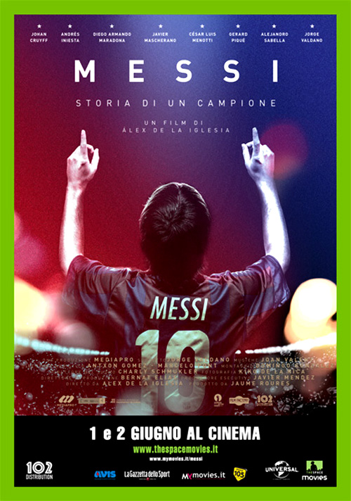 Poster del film Messi - Storia Di Un Campione