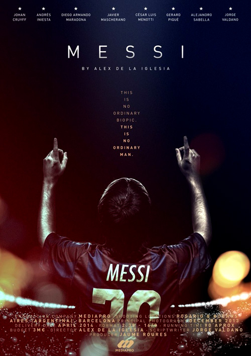 Poster del film Messi - Storia Di Un Campione
