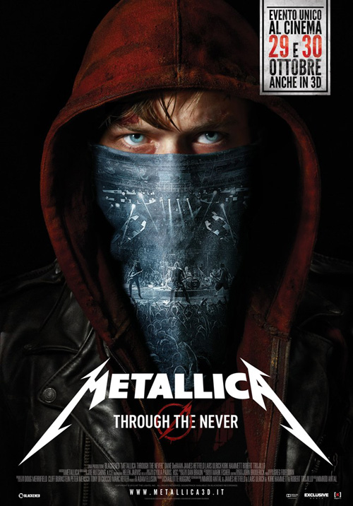 Poster del film Metallica 3D - Through the Never