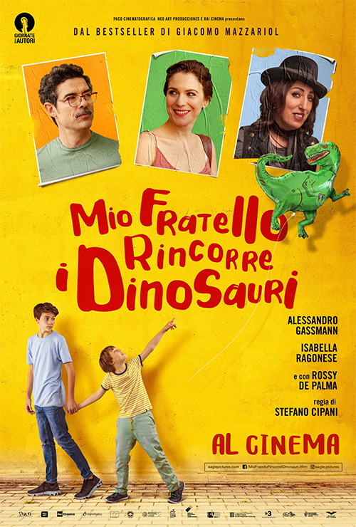 Poster del film Mio Fratello Rincorre i Dinosauri