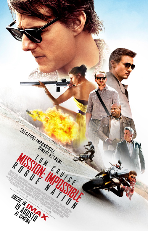 Poster del film Mission: Impossible - Rogue Nation