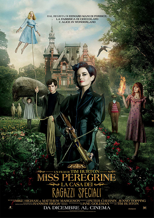Poster del film Miss Peregrine - La Casa dei Ragazzi Speciali
