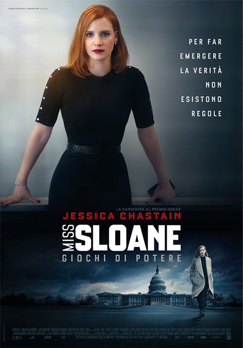 Poster del film Miss Sloane - Giochi di potere