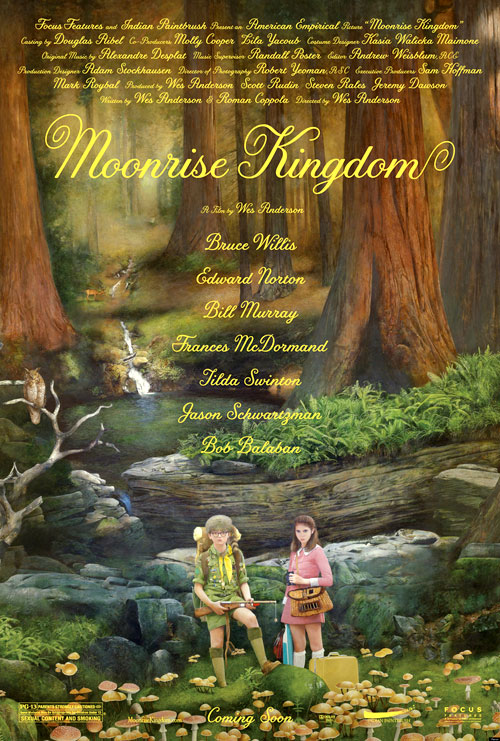 Poster del film Moonrise Kingdom - Una fuga d'amore