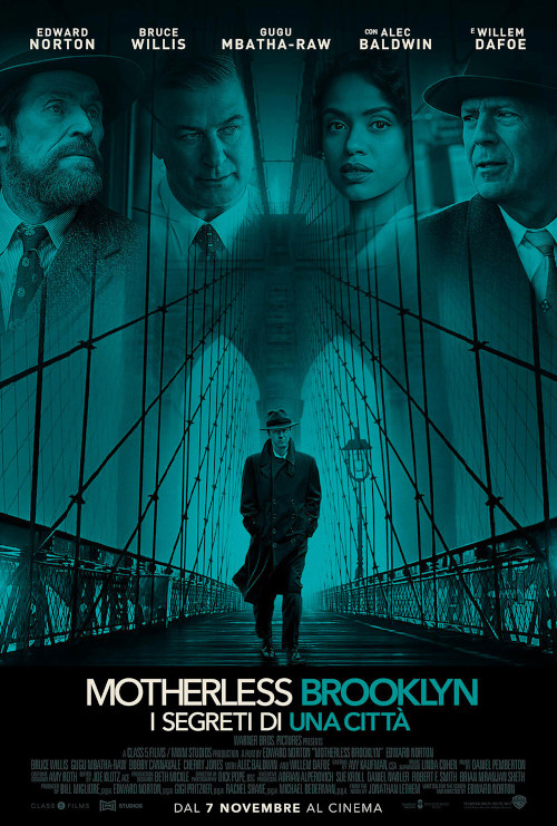 Poster del film Motherless Brooklyn - I segreti di una citt