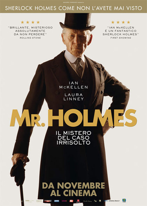 Poster del film Mr. Holmes - il mistero del caso irrisolto