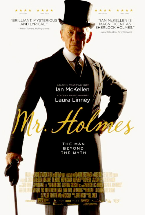 Poster del film Mr. Holmes - il mistero del caso irrisolto