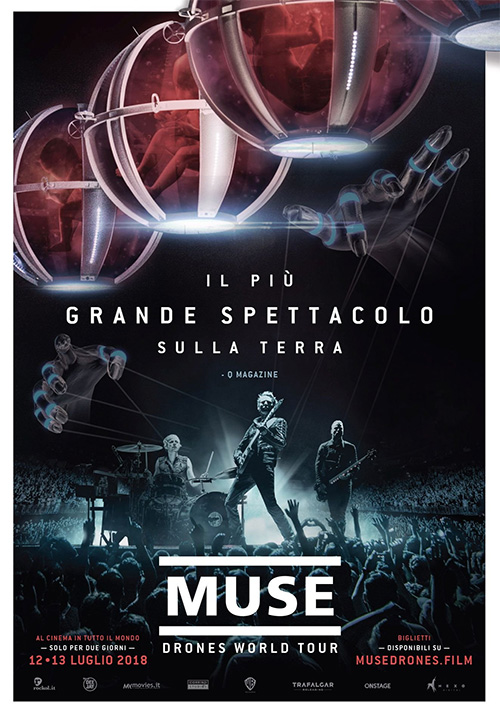 Poster del film Muse Drones World Tour