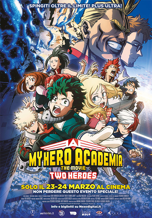 Poster del film My Hero Academia The Movie - Two Heroes