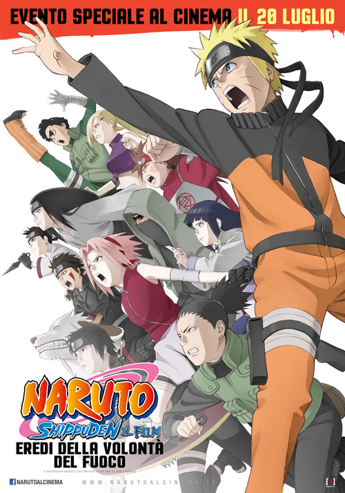 Poster del film Naruto Shippuden: Eredi della volont del fuoco