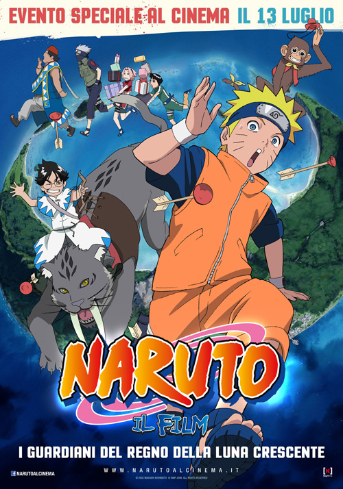 Poster del film Naruto - Il film: I Guardiani del Regno della Luna Crescente