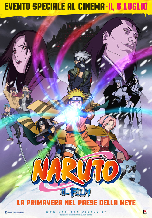 Poster del film Naruto - Il film: La Primavera nel Paese della Neve