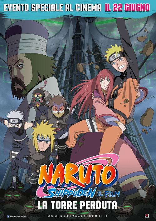 Poster del film Naruto Shippuden il Film: La Torre Perduta