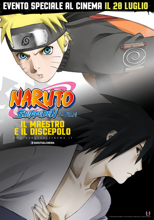 Poster del film Naruto Shippuden: Il maestro e il discepolo