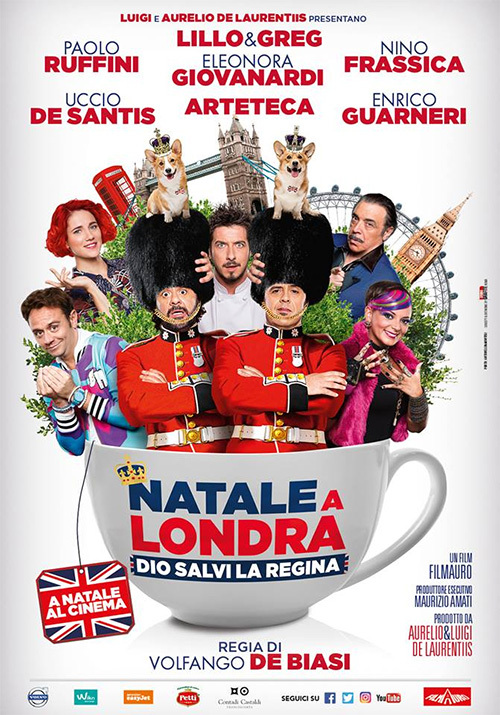 Poster del film Natale a Londra - Dio salvi la Regina