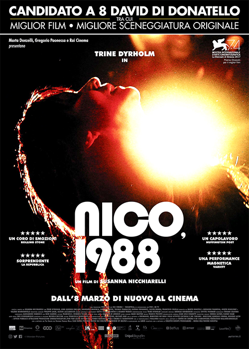 Poster del film Nico, 1988