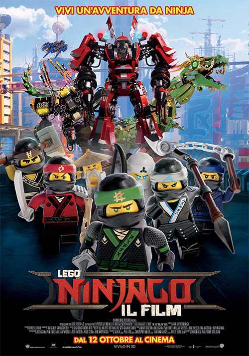Poster del film Lego Ninjago Il Film