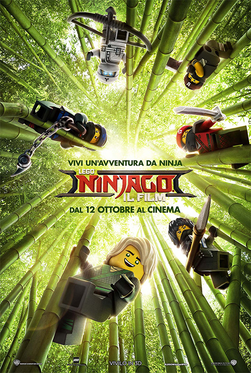 Poster del film Lego Ninjago Il Film