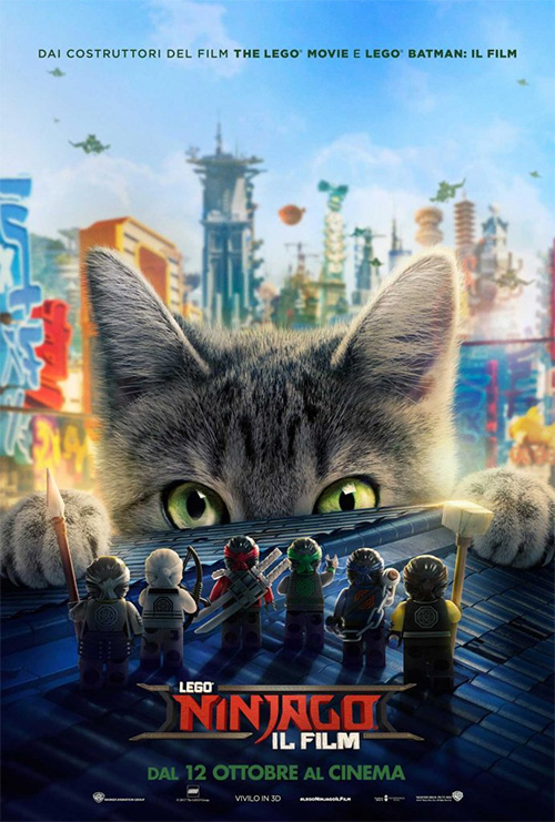 Poster del film Lego Ninjago Il Film
