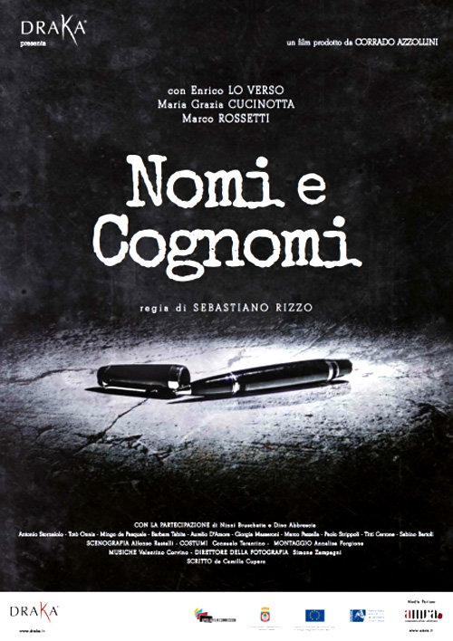 Poster del film Nomi e cognomi