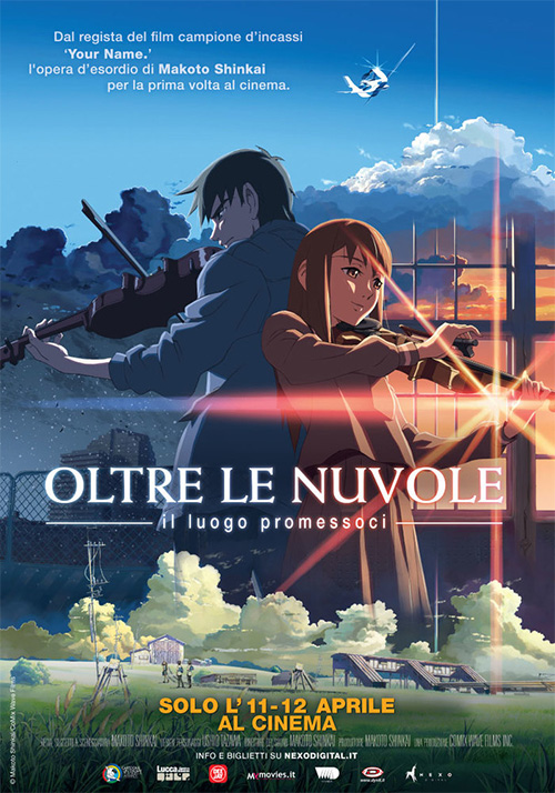 Poster del film Oltre le nuvole, il luogo promessoci