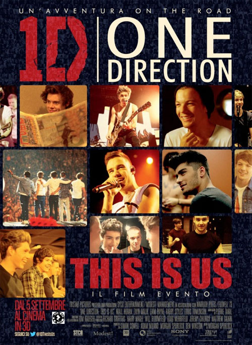 Poster del film One Direction: This Is Us