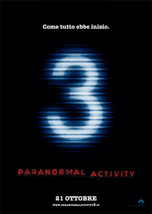 Poster del film Paranormal Activity 3