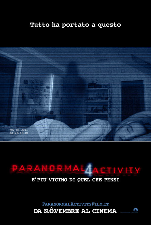 Poster del film Paranormal Activity 4